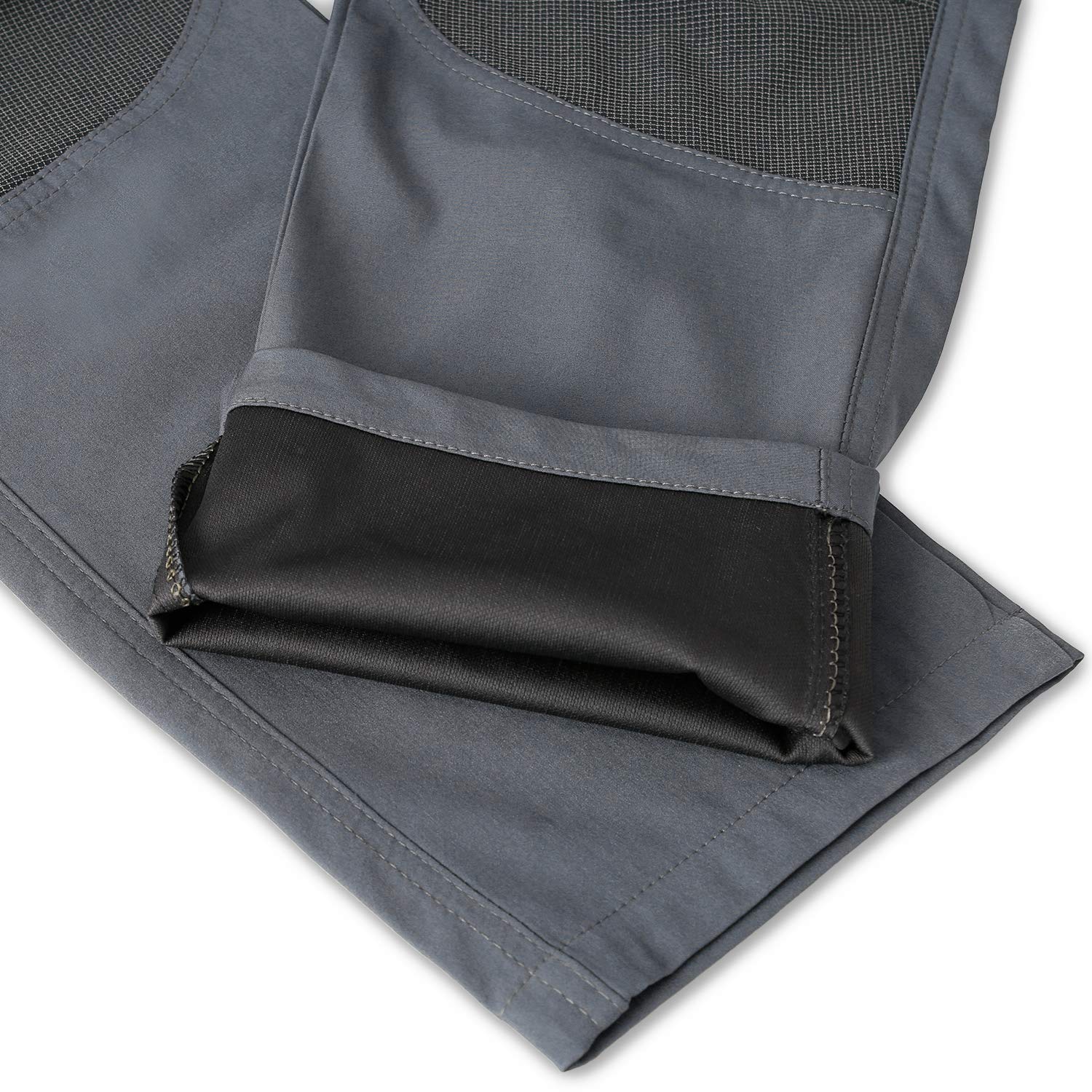 CARETOO Pantalón Deportivo con Cremallera y cinturón para Senderismo, Funcional, Trekking, Outdoor
