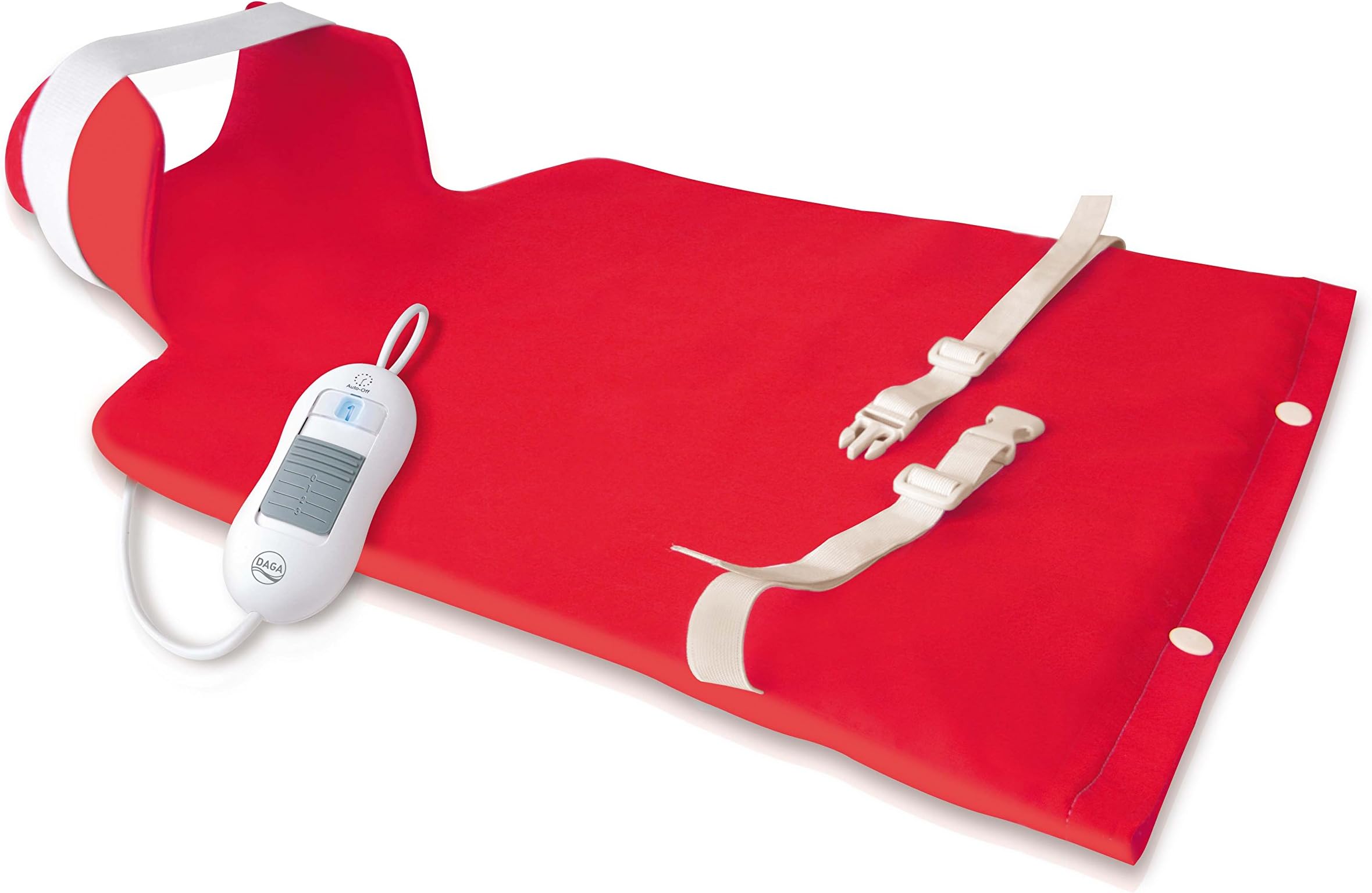 Daga Flexy Heat NCD Electric Heating Pad – 39 x 63 cm, 100 Watt, 3 Temperaturen Fabric Finish for Back and Neck