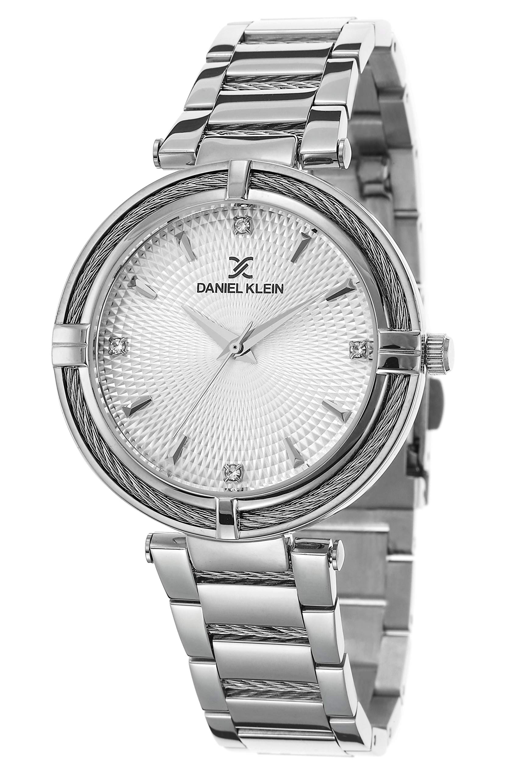 DANIEL KLEIN Analog Silver Dial Womens Watch-DK12401-2 (B08K521Z49) Amazon Price History, Amazon Price Tracker