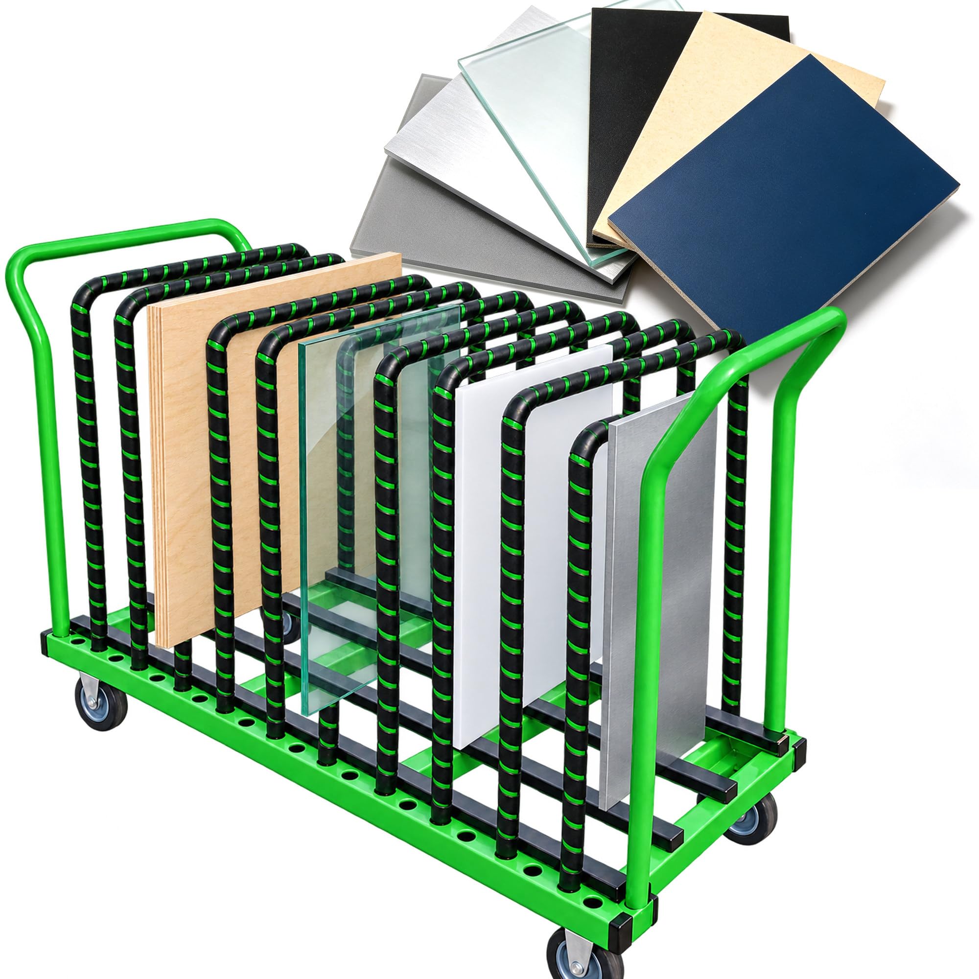 Carrello con Divisori Rimovibili per Una Spaziatura Regolabile 11-S