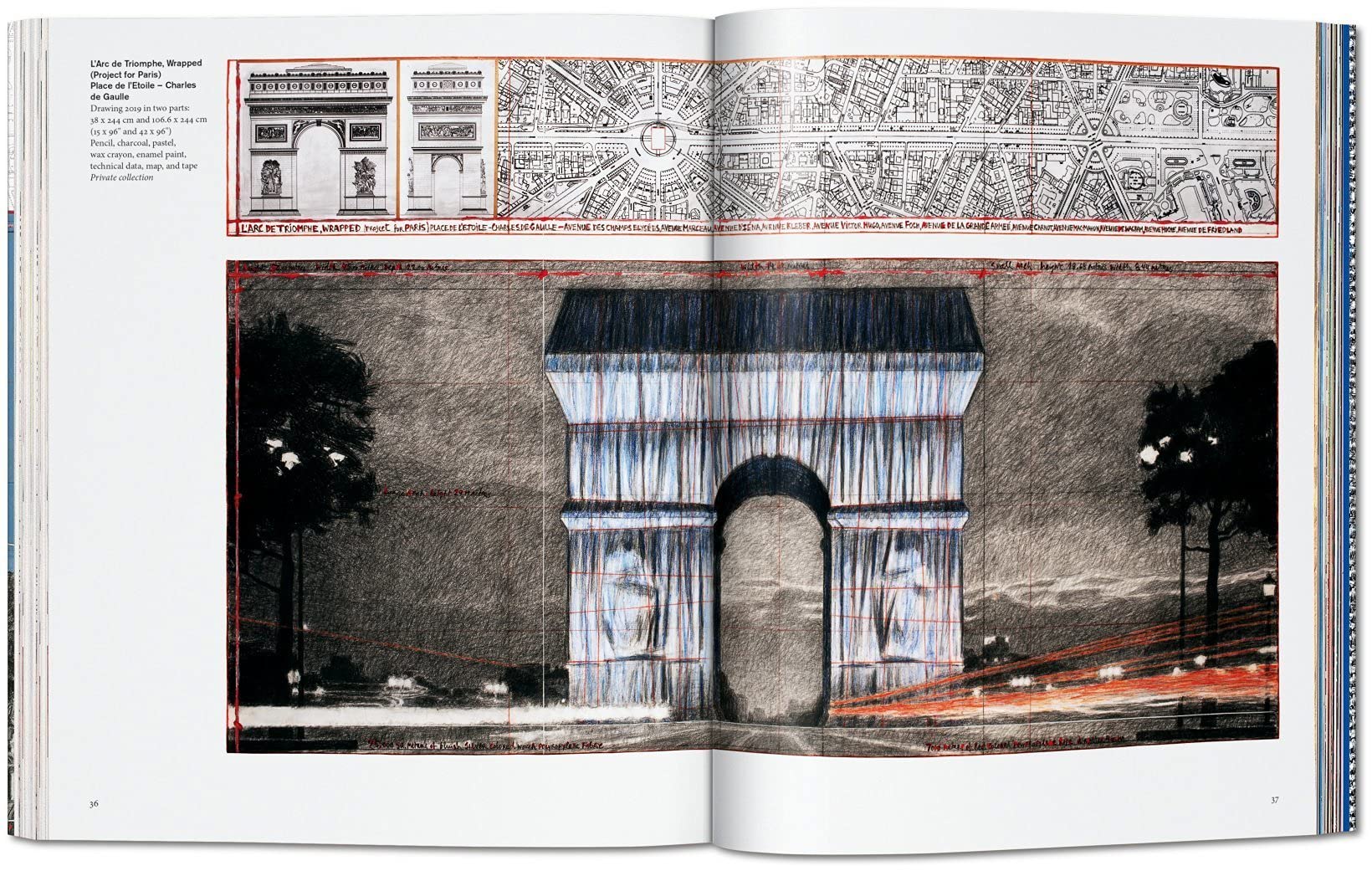 Christo and Jeanne-Claude. L'Arc de Triomphe, wrapped. Paris 1961-2021. Ediz. inglese, francese e tedesca. Advance edition