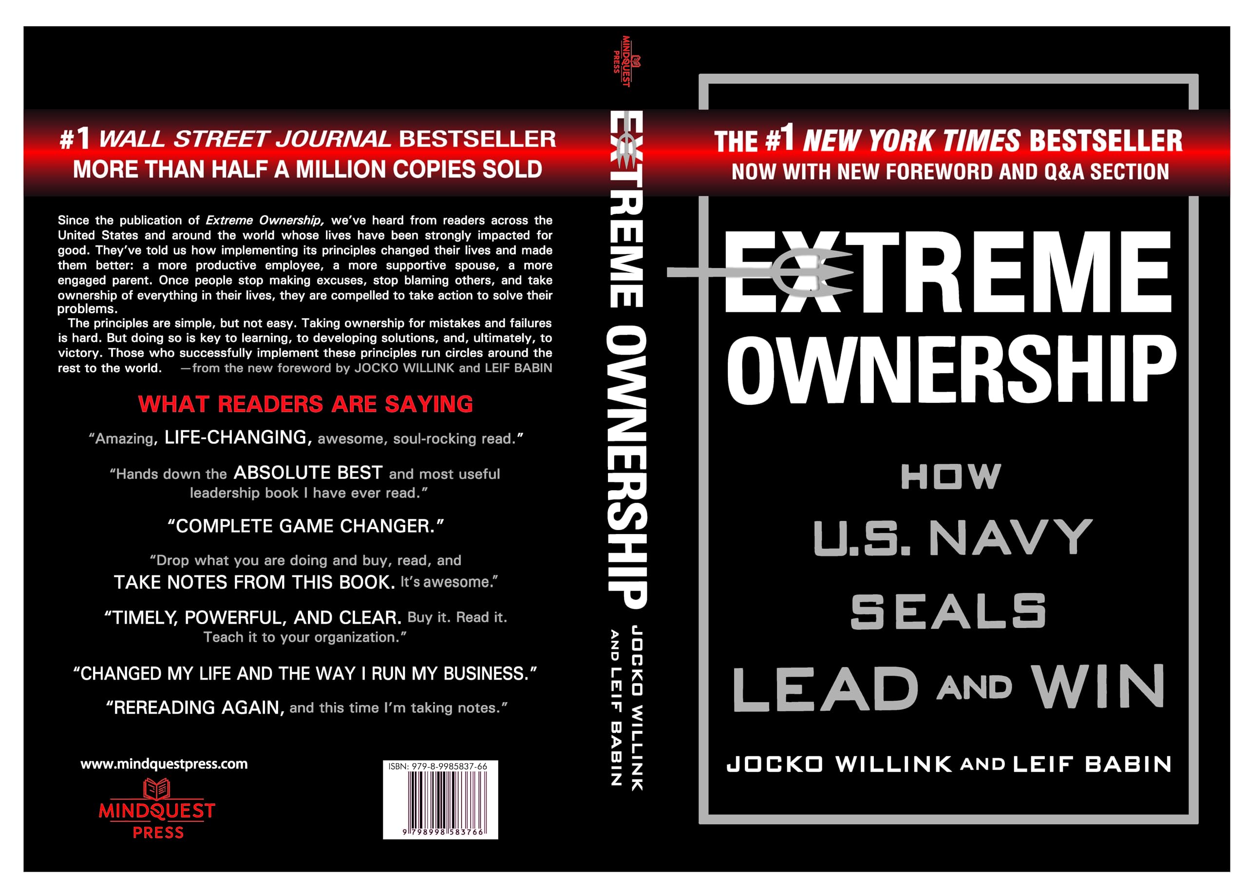 Extreme Ownership: How U.S. Navy SEALs Lead and Win � Paperback [Perfect Paperback] Jocko Willink and Leif Babin - PT01