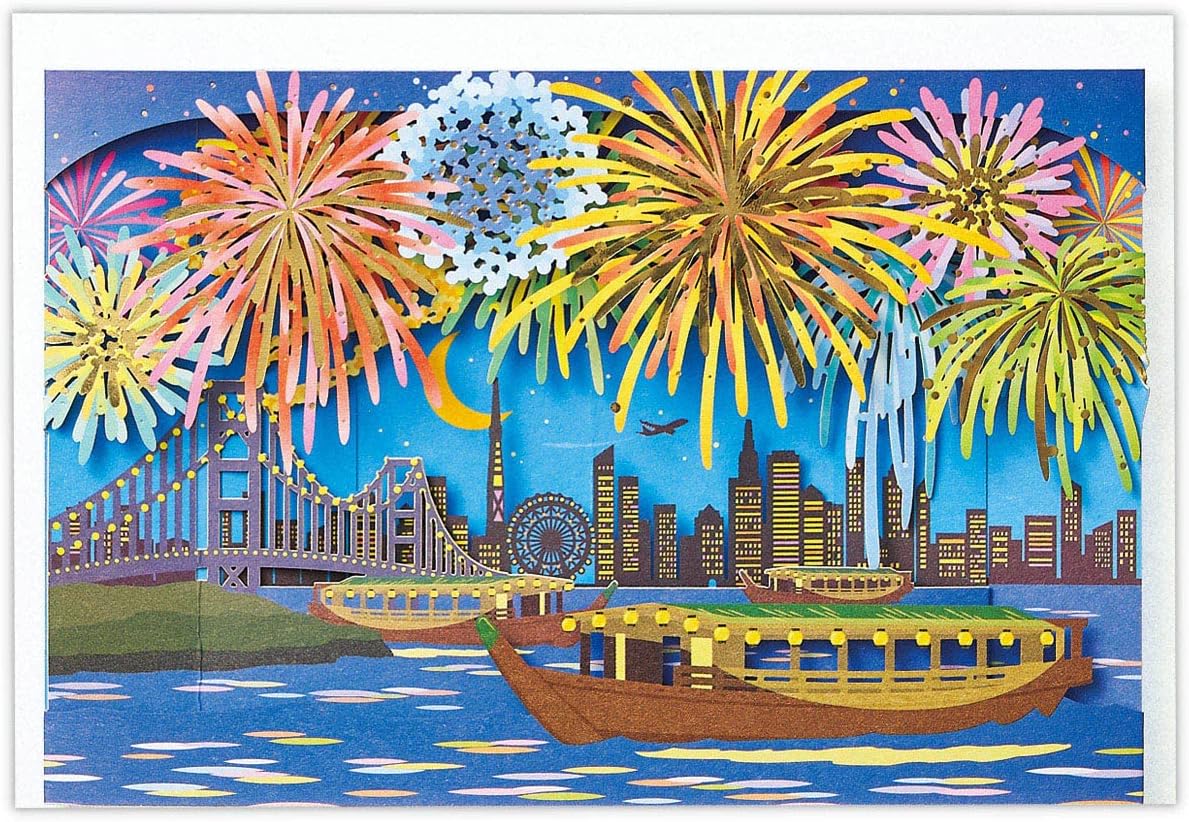 Hallmark 801779 3D Summer Card Get-Well in the Heat House Greeting Card