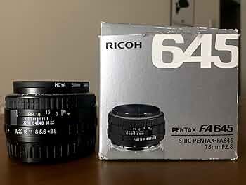 Amazon.co.jp: PENTAX 標準~中望遠単焦点レンズ FA645 75mmF2.8 645