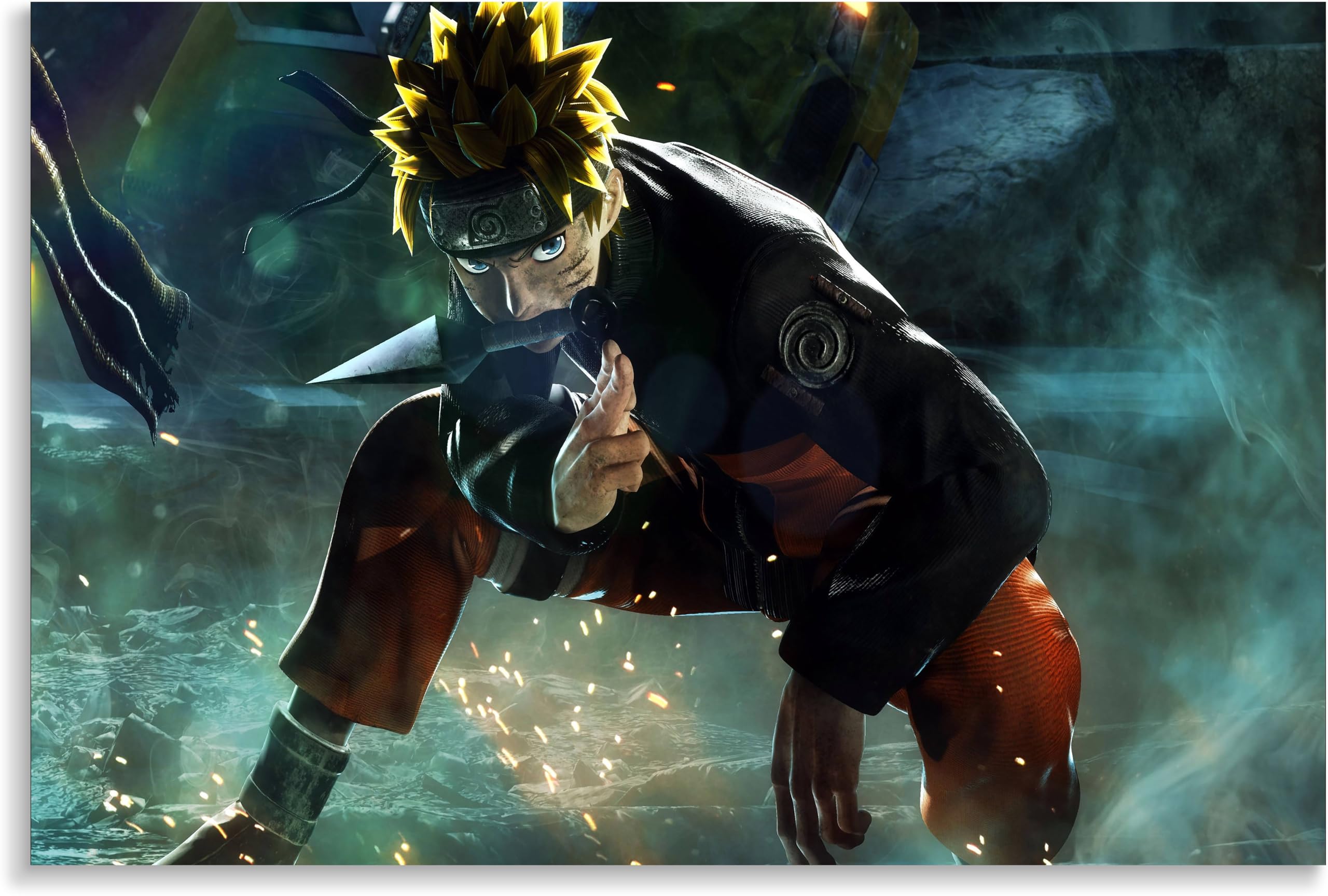 Superhero Anime Poster for Gaming Room Home Wall Decor (Size 12x18 Inch) S45