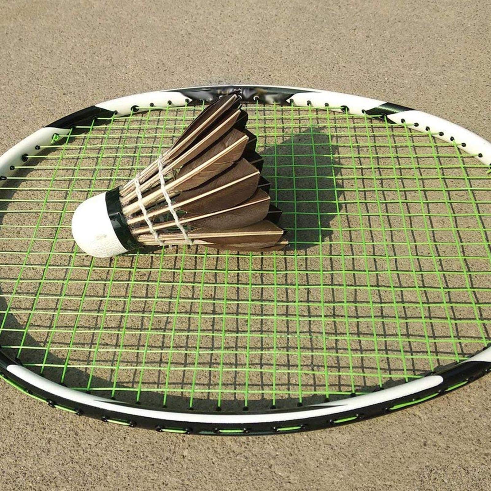 Volants De Badminton En Plumes D'Oie - Lot De 12, Haute Vitesse Et Durables Pour Jeu En Extérieur Ou Intérieur - 6