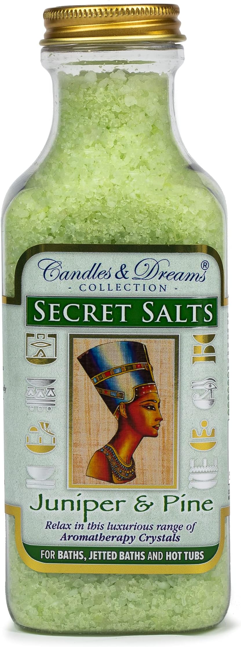 Candles And DreamsHot tub Spa/Bath Aromatherapy Scents Crystals (Juniper & Pine) Vegan (500g)