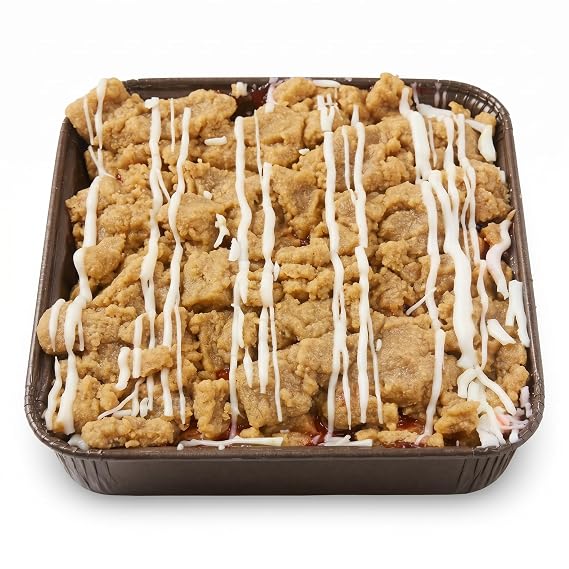 Carlotta's Bakery Authentic New York Crumb Coffee Cakes (22 Oz, Raspberry)