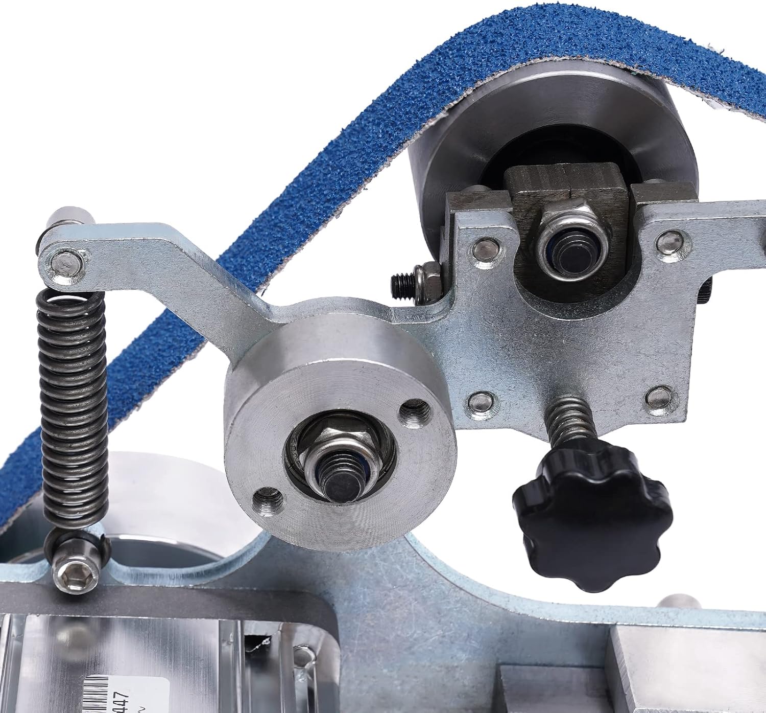 550W Desktop Belt Machine Mini Belt Sander with Brushless Motor, 1'' x 30'' Belt Sander Polisher Sharpener Grinder Horizontal Belt Machine Vertical Polisher Sharpener Polishing Grinding Machine