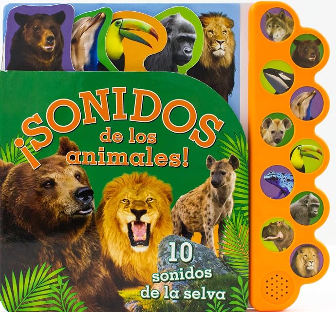 Portada de 10 Botones ¡Sonidos de Animales!