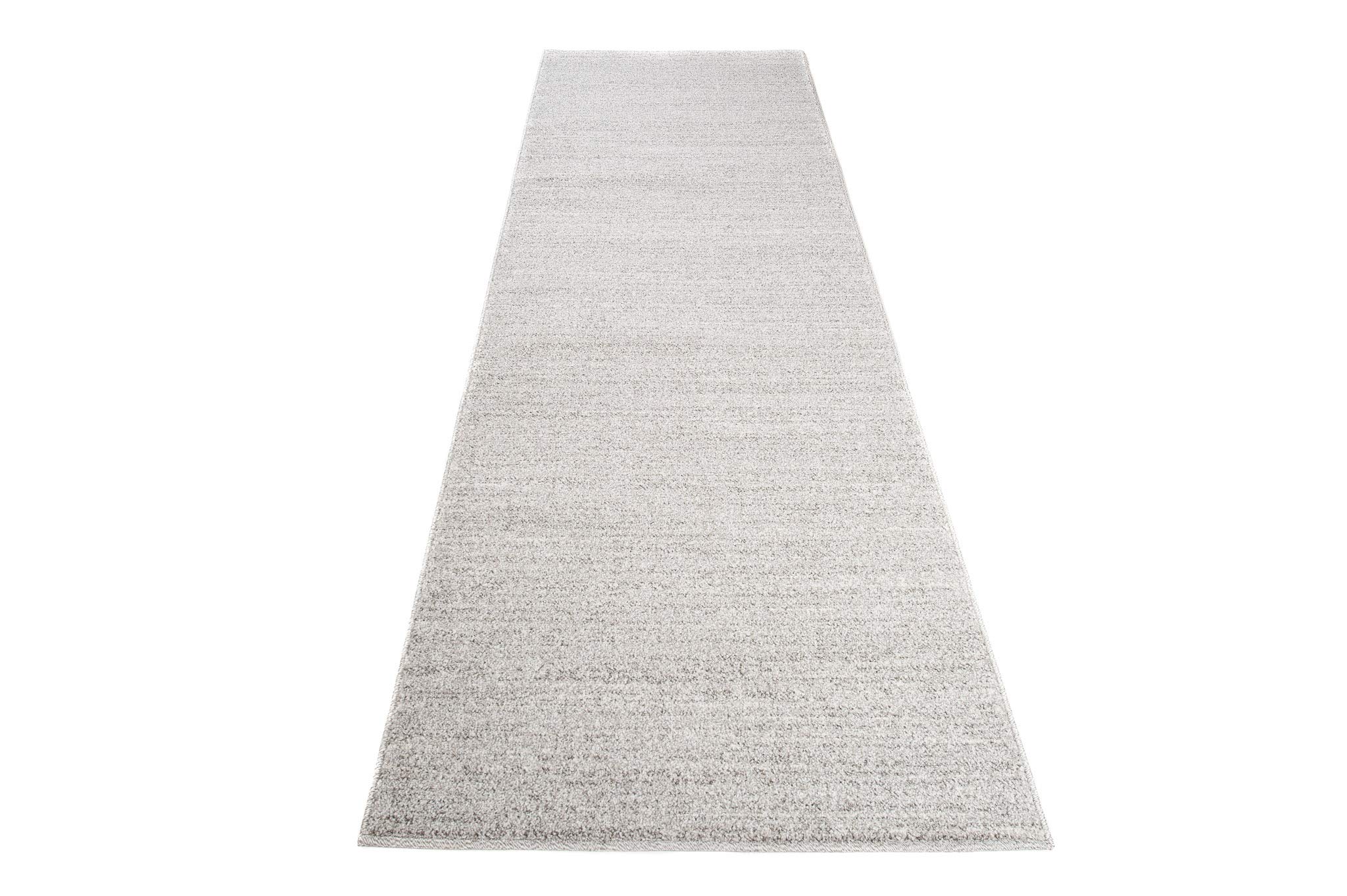 Mazovia Tapis de Couloir Couloir 60x1000cm Anthracite Gris Uni Doux Élégant | Tapis de Couloir pour Cuisine Buanderie Chambre Entrée Chauffage au Sol Facile D'entretien Minimaliste Vendu au Mètre