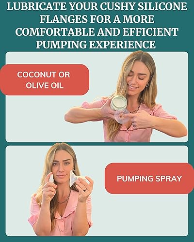 Miniatura 9 de Bridas de silicona Cushy, Idaho Jones, paquete de 2, 1.181 in, compatible con Spectra, alternativa Maymom - Ligero y cómodo - Bombeo suave - Bridas