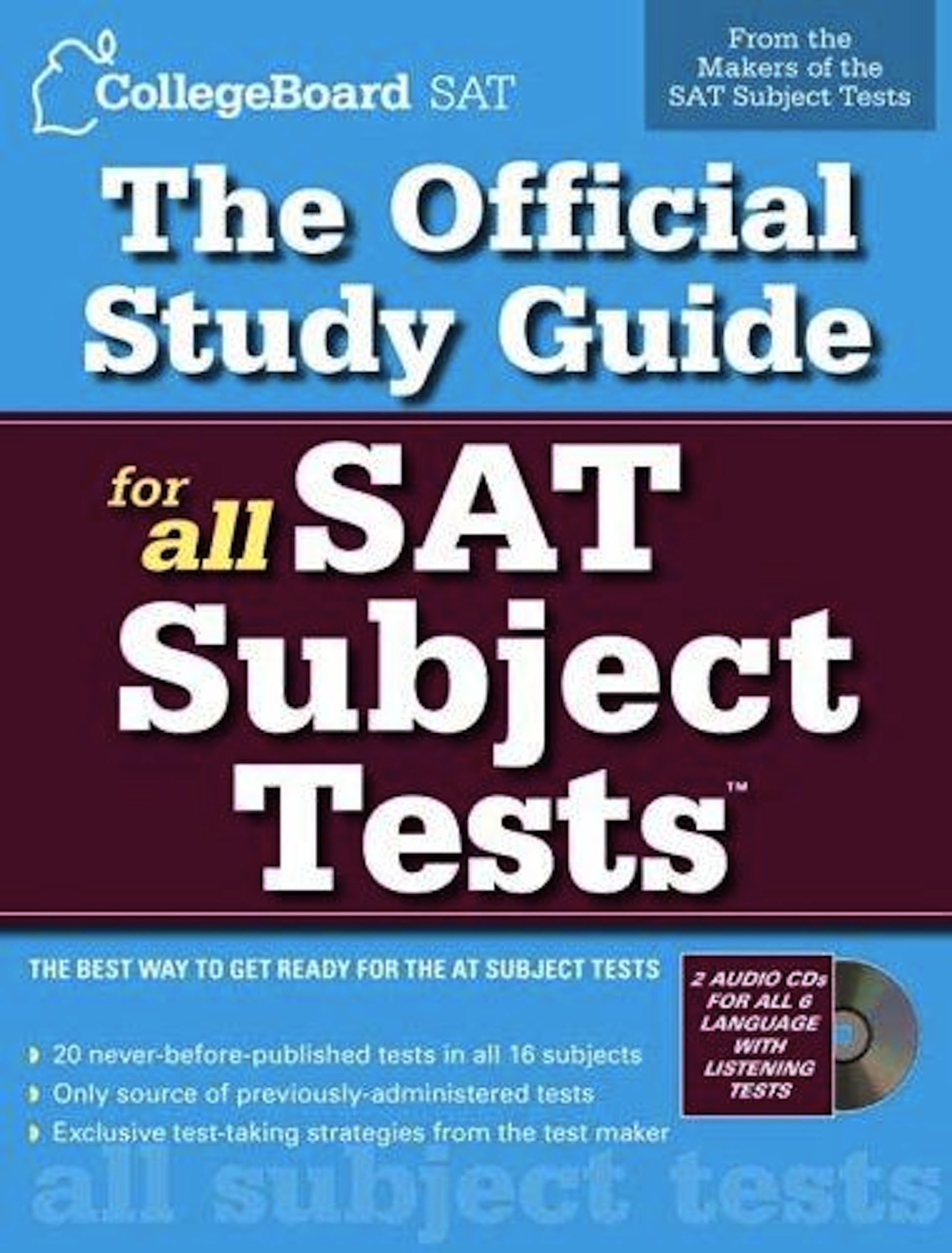 The Official Study Guide for All SAT Subject Tests