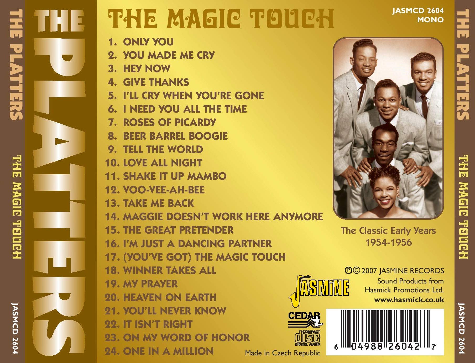 The Magic Touch: The Classic Early Years 1954-1956