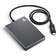 Angelbird Card Reader SD Dual - for SD Memory Cards - UHS-I and UHS-II - Fast Data Transfer and Uninterrupted File Offloading