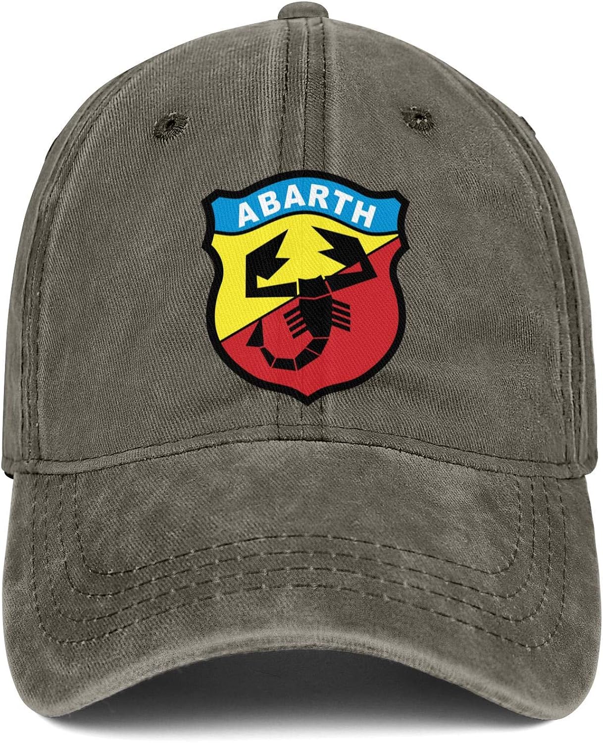 Unicorns Farting Mens Womens Baseball Cap Fashion Abarth-Logo- Messy Adjustable Trucker Hat Visor Hats : Clothing, Shoes & Jewelry