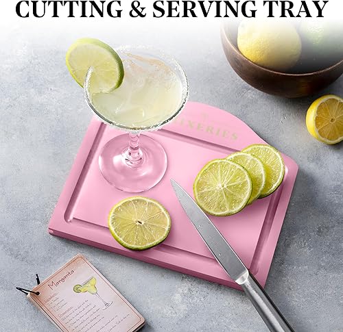 Miniatura 9 de Mixology - Kit de barman con soporte, juego de bar de 18 piezas, coctelera, juego de mezclador de bebidas para bar en casa con todos los accesorios