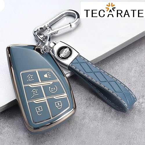 Miniatura 10 de Funda para llavero compatible con Chevy Silverado  Funda de TPU suave compatible con Chevy Silverado 1500 GMC Sierra 1500 Yukon Suburban Tahoe