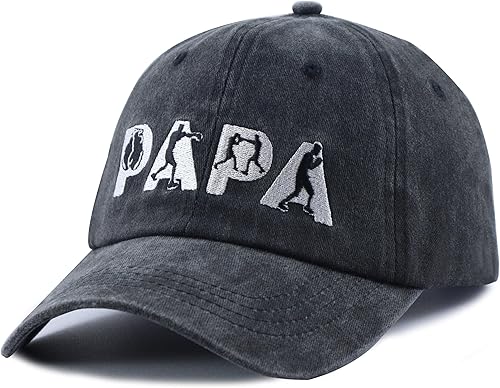 Miniatura 2 de Gorras de boxeo para hombre, ajustable de algodón bordado, accesorios de boxeo, gorra de béisbol