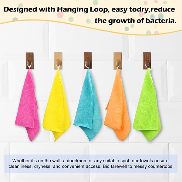 20 Pack Microfiber Cleaning Cloth, Lint-Free Car Wash Towels, All-Purpose Absorbent Cleaning Rags for Housekeeping, Dust Cloth for Office, Mechanic, Automotive - 4