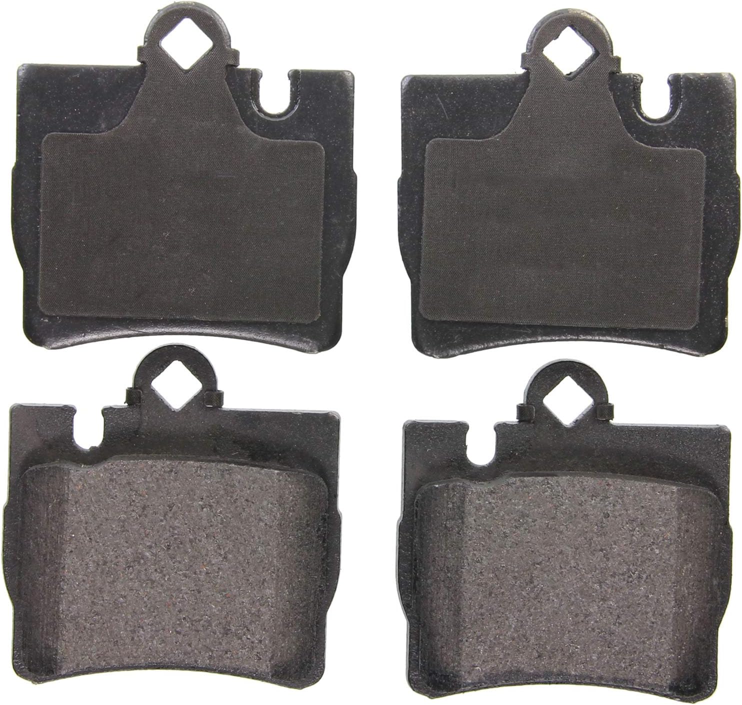 Wagner QS ZX848 Disc Brake Pad Set, Chamfered Edges for Smooth, Quiet Stops, Fits 2000–2002 Mercedes-Benz S430, 2000–2002 Mercedes-Benz S500