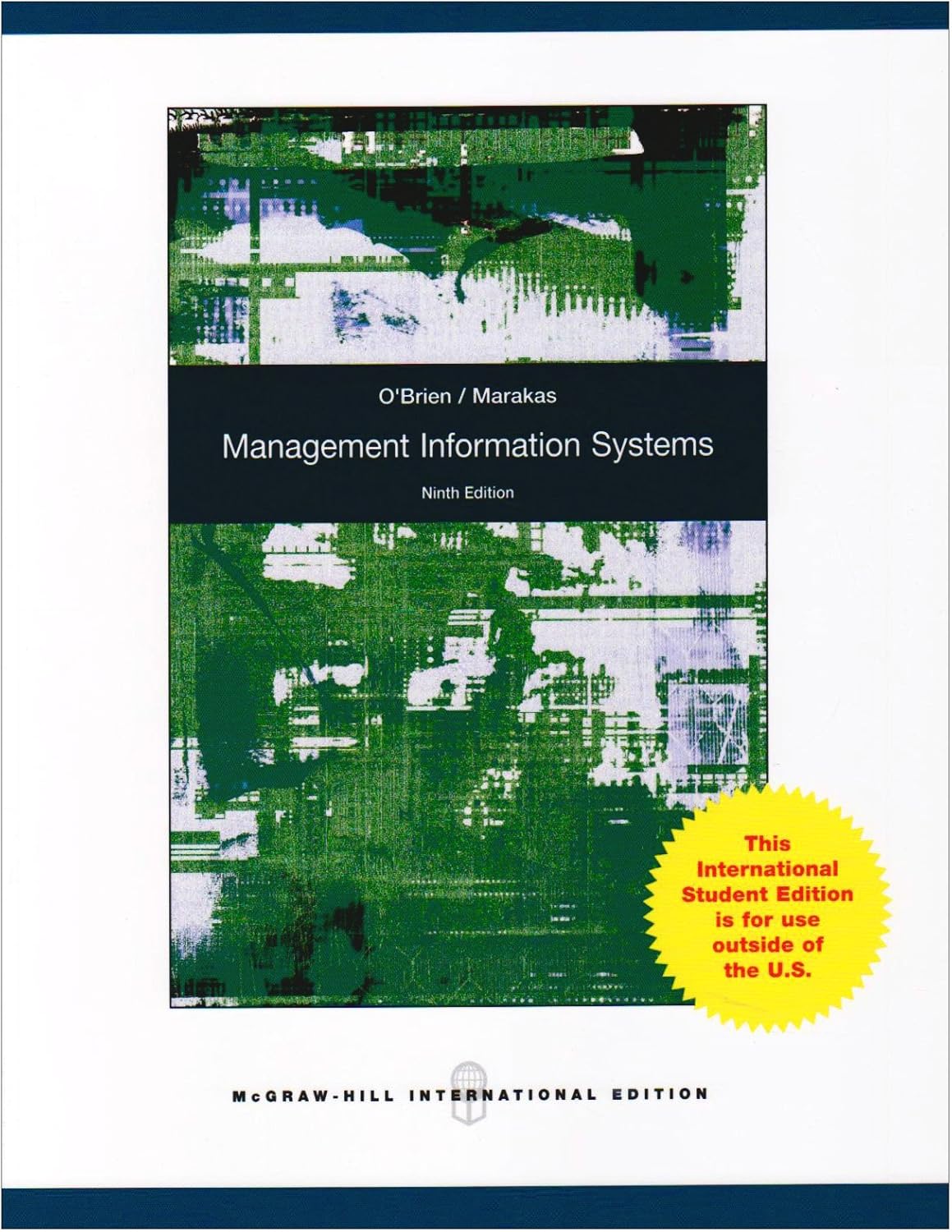Management Information Systems.: James A. O'Brien: 9780071280433 ...