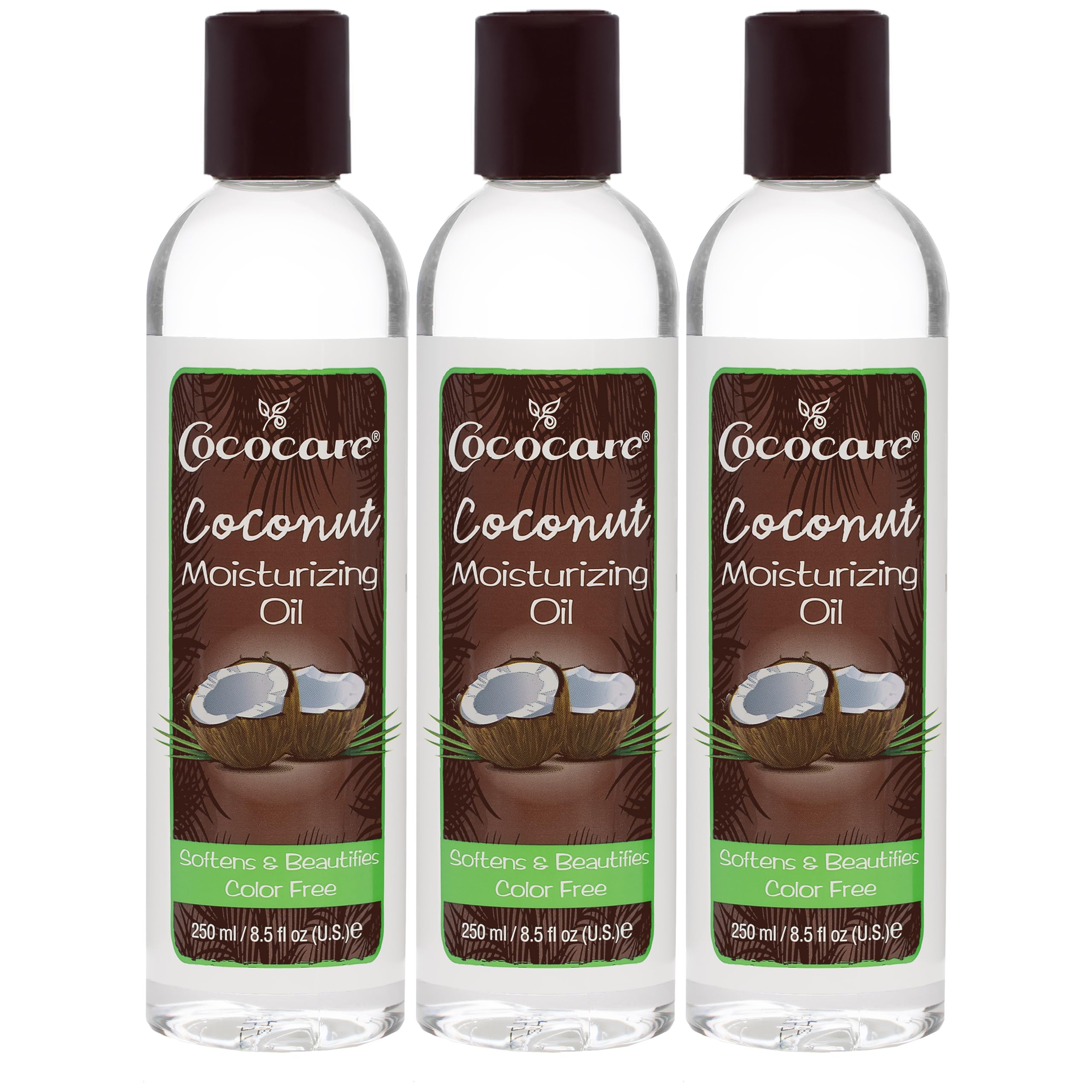Coconut Moisturizing Oil 8.5 Fl Oz. - Formulated with Natural Coconut Oil (3)