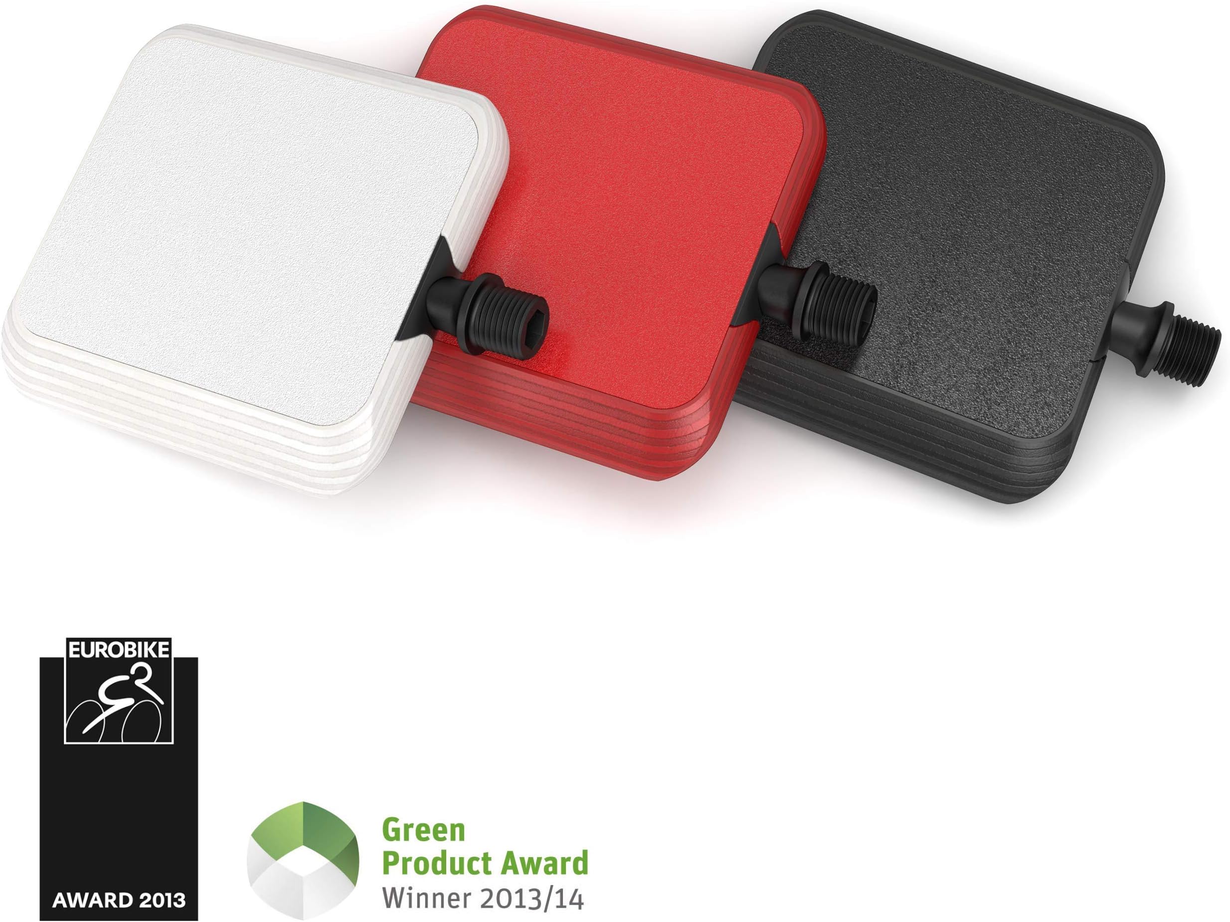 MOTO Urban Bike Pedal "Colour" - The Pedal For All City Bikers, Fixie, Single-Speed & Cycling Couriers, Touring Pedals, Non-Slip, Touring Pedals, 9/16 Thread 2 PCS, In Black, Red or White