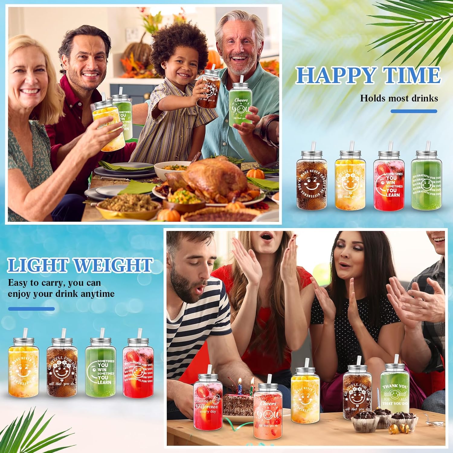 24 Pcs Employee Appreciation Gifts Bulk Thank You Cups for Coworkers 17 oz Plastic Inspirational Reusable Tumbler with Lid Straw for Staff Teacher Nurses, You Are Part of Our Team - Image 6