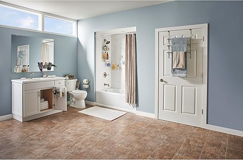 Miniatura 3 de Franklin Brass 193153-CBZ toallero triple de bronce para colgar en puerta 193153-FN