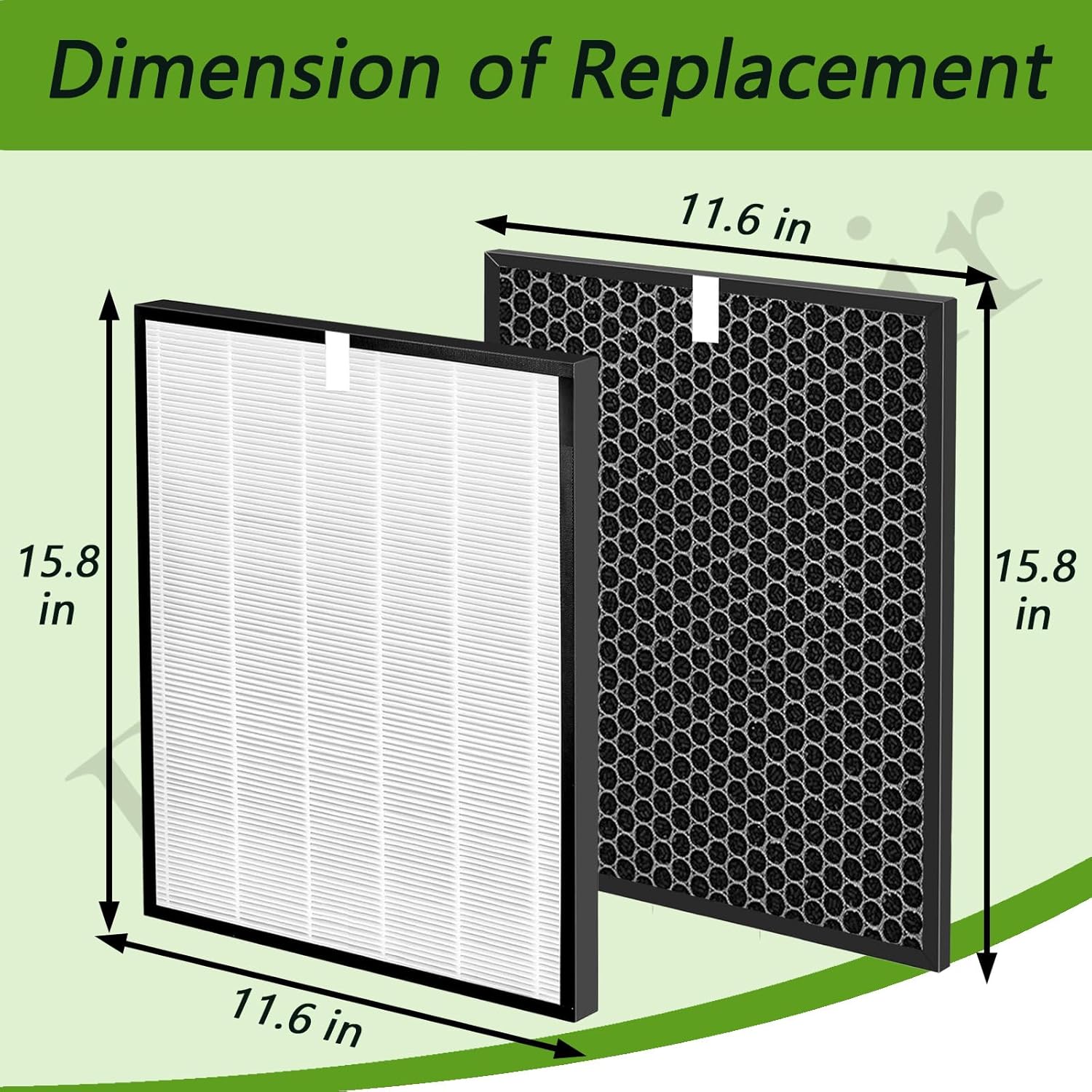 OV200 Filter Replacement Compatible with Oransi OV200 Air Purifier Filter, Item Number RF200 - Image 4