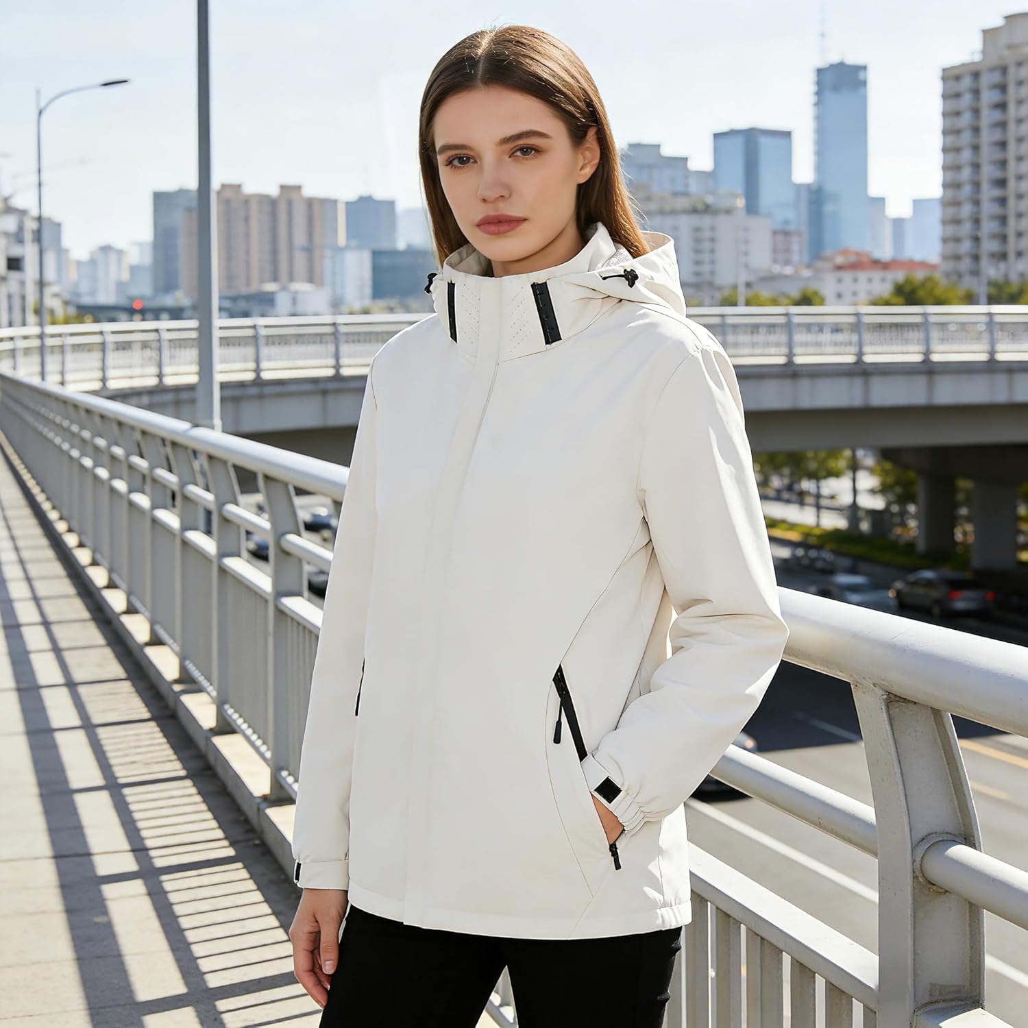 Jacket, Windproof and Waterproof, Cold-Resistant, Suitable for Outdoor Activities and Mountaineering