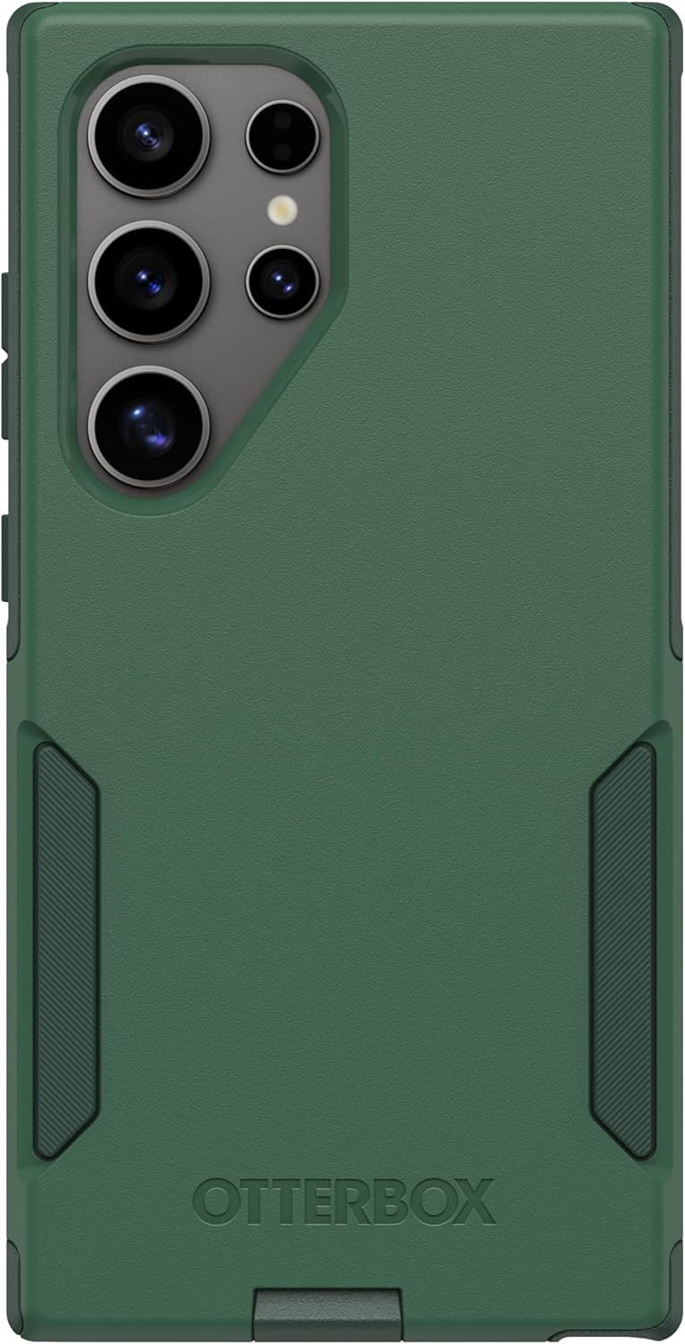 OtterBox Samsung Galaxy S24 Ultra (Only) - Commuter Series Case - Trees Company (Green) - Slim & Tough - Pocket-Friendly - with Port Protection - Non-Retail Packaging