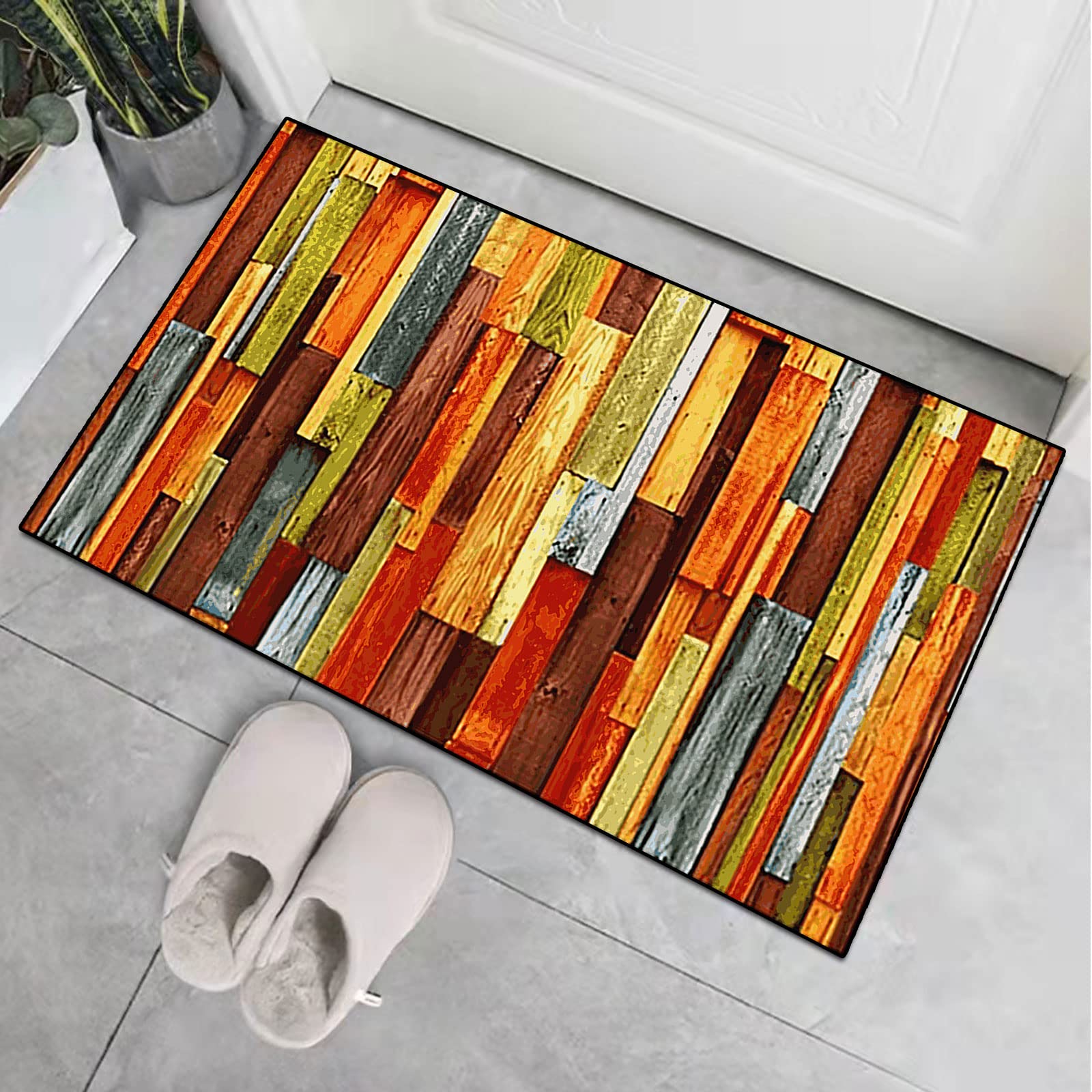 Alfombra de Pasillo Alfombra de Algodón，Lavable con Respaldo de Goma Alfombra de Microfibra，Fácil de Limpiar,Superficie Suave,Pelo Corto Alfombra para Salón Lavadero Dormitorio Corredor