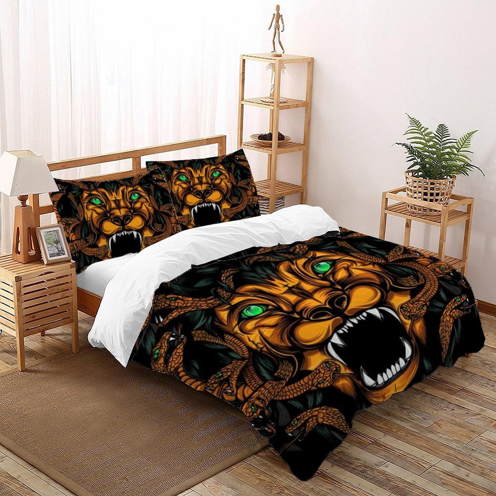 Housse de couette en microfibres japonaise 200x200 hypoallergénique