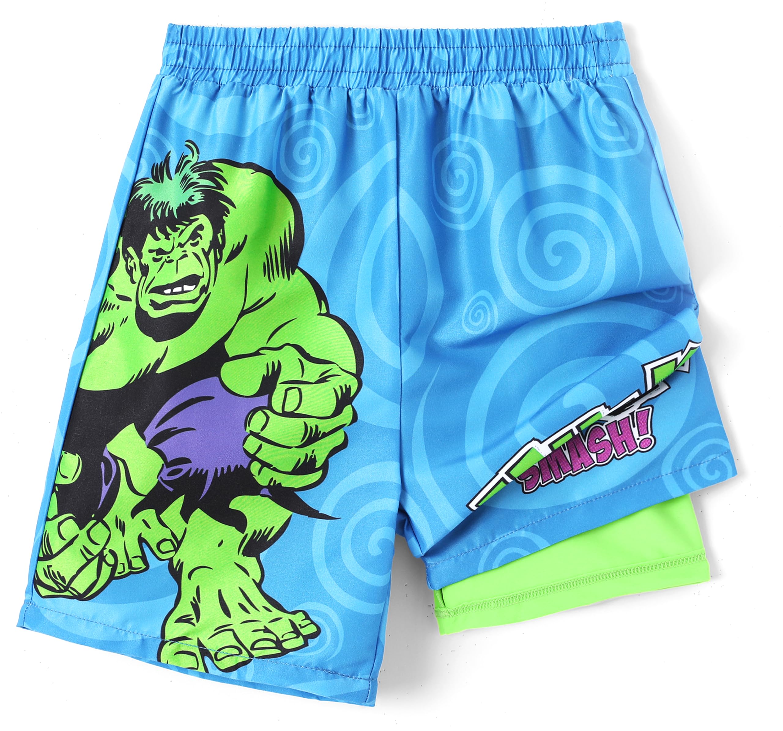 Disney Marvel Star Wars Swim Trunks Spiderman Hulk Toy Story Boy Short6M-9Y