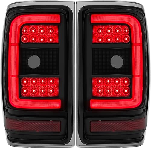 Miniatura 6 de HECASA Luces traseras compatibles con Ford Ranger tipo C 2001-2011, tubo LED, luces traseras de freno trasero, ensamblaje del lado del conductor y