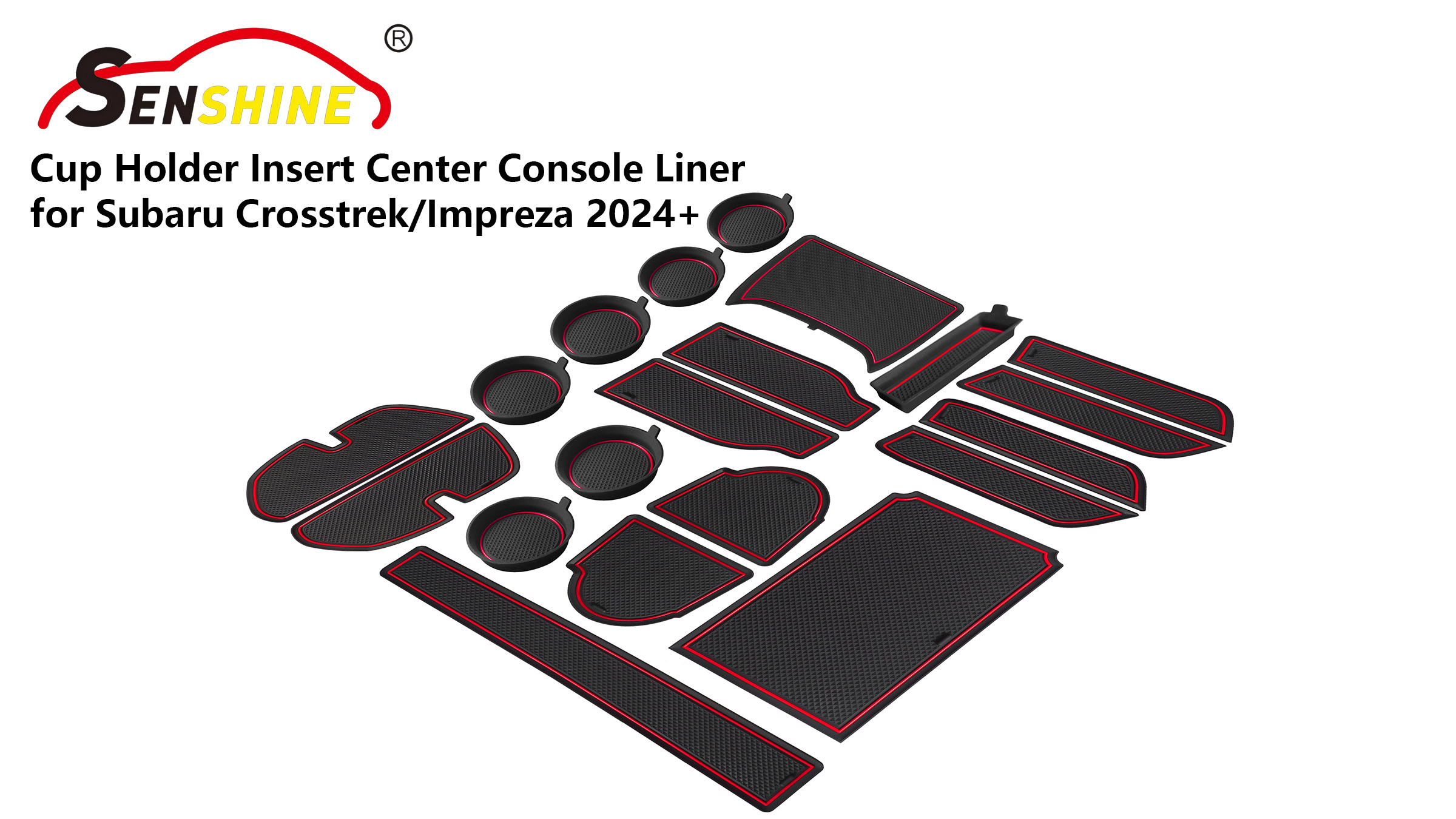 Amazon.com: SENSHINE Cup Holder Insert for Subaru Crosstrek