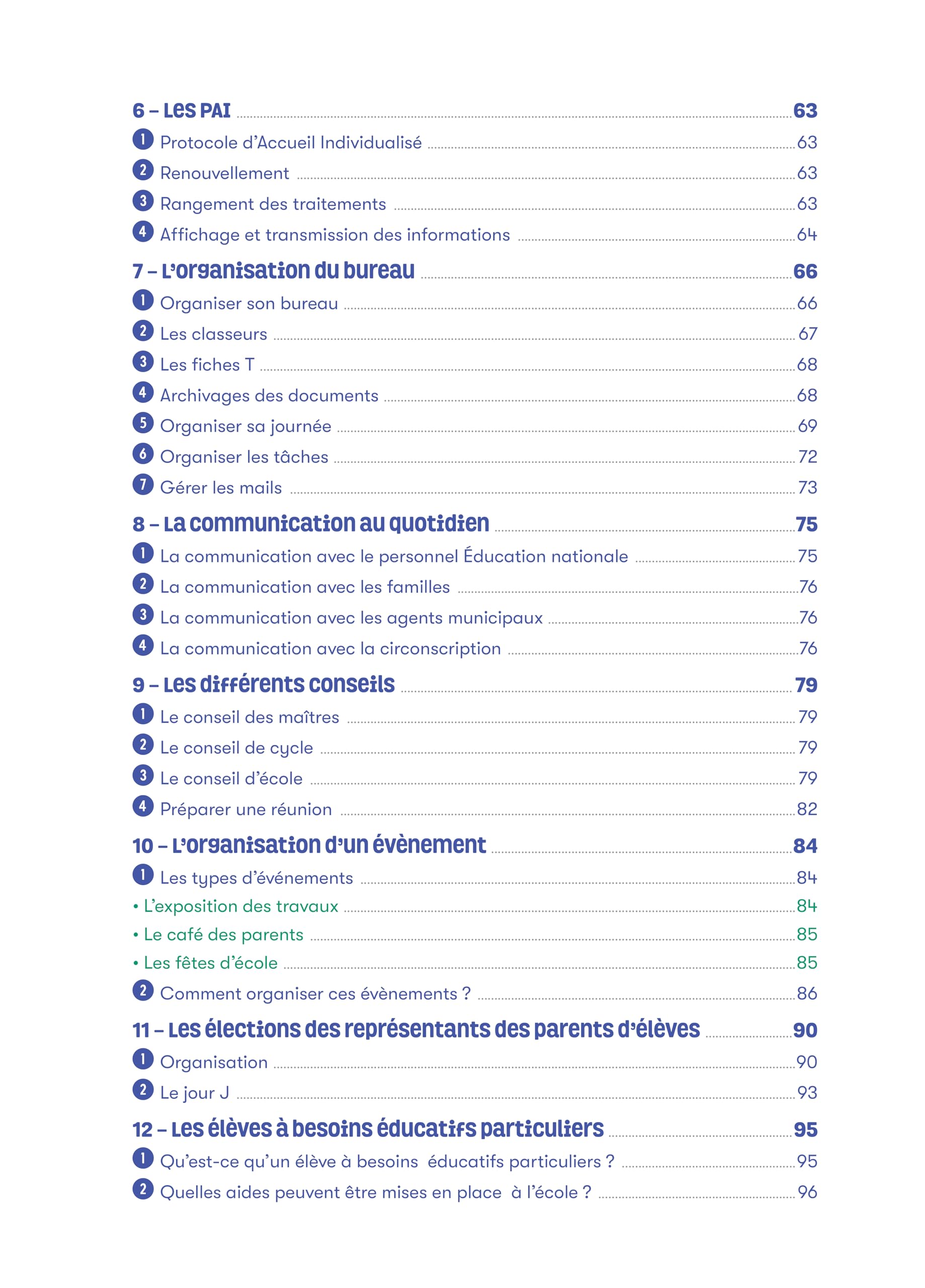 Organiser sa direction d'école