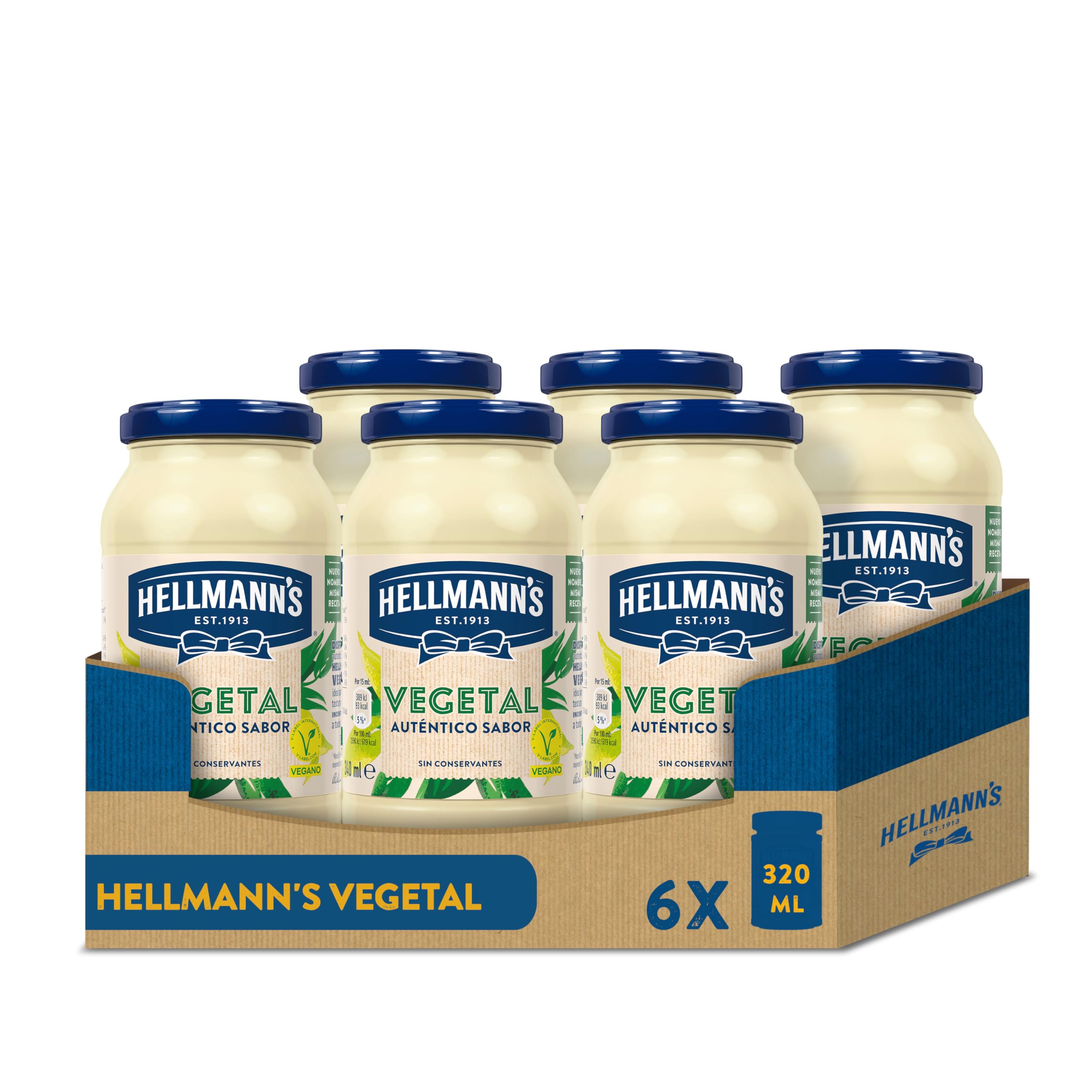 Hellmann's Salsa Vegana 6x340ml