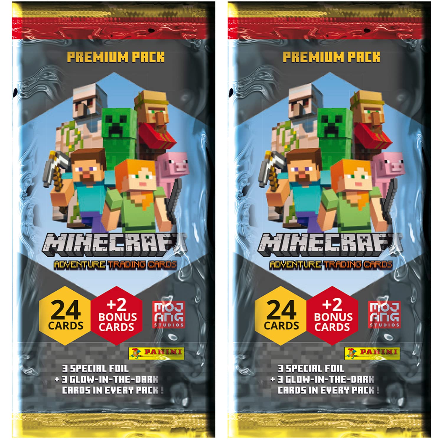 Unboxing Minecraft Adventure Trading Cards Starter Pack, 44 OFF