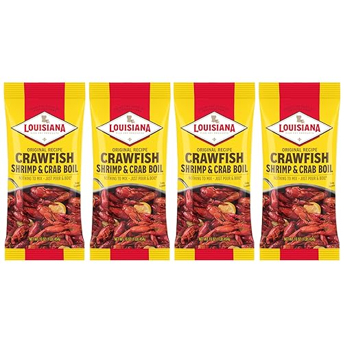 Louisiana Fish Fry Products Condimento para hervir cangrejos, camarones y cangrejos, condimento completo en polvo de mariscos picante y delicioso,