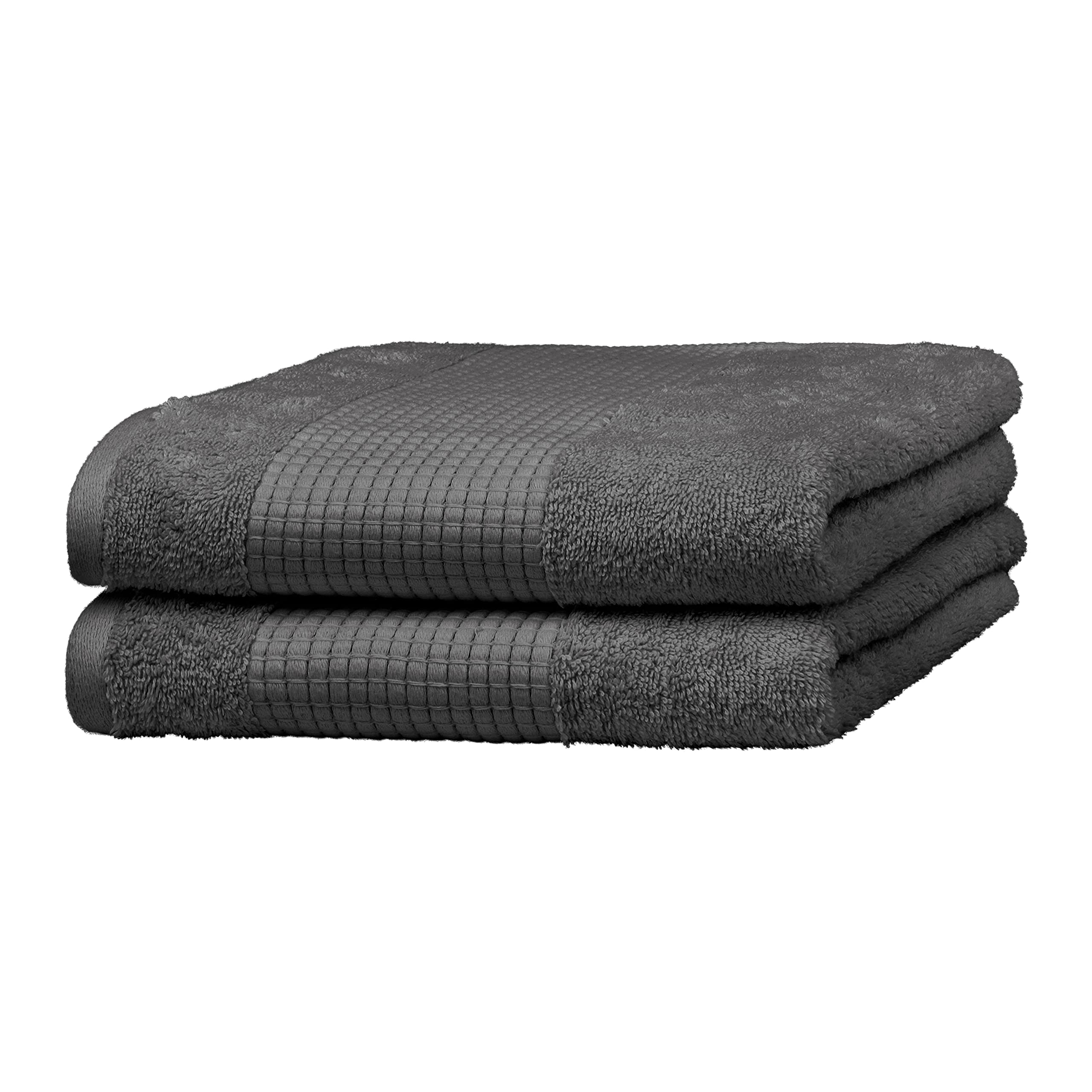 Merana Rome Hand Towel Set, Absorbent, Soft and Lint-, Terry Towel in Luxury Quality, Made of Heavy Organic Cotton