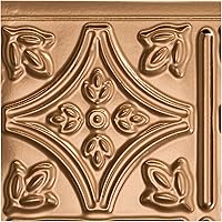 Vista 32 de FASÄDE Panel decorativo de vinilo para salpicaduras de estilo/patrón tradicional 1 en acero galvanizado (muestra de 6 x 6 pulgadas)