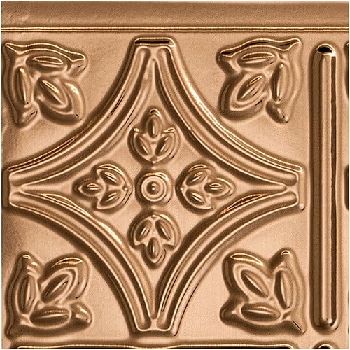 Miniatura 40 de FASÄDE Panel decorativo para salpicaduras de vinilo con estilo tradicional y patrón 1 en ónix cepillado (muestra de 6 x 6 pulgadas)