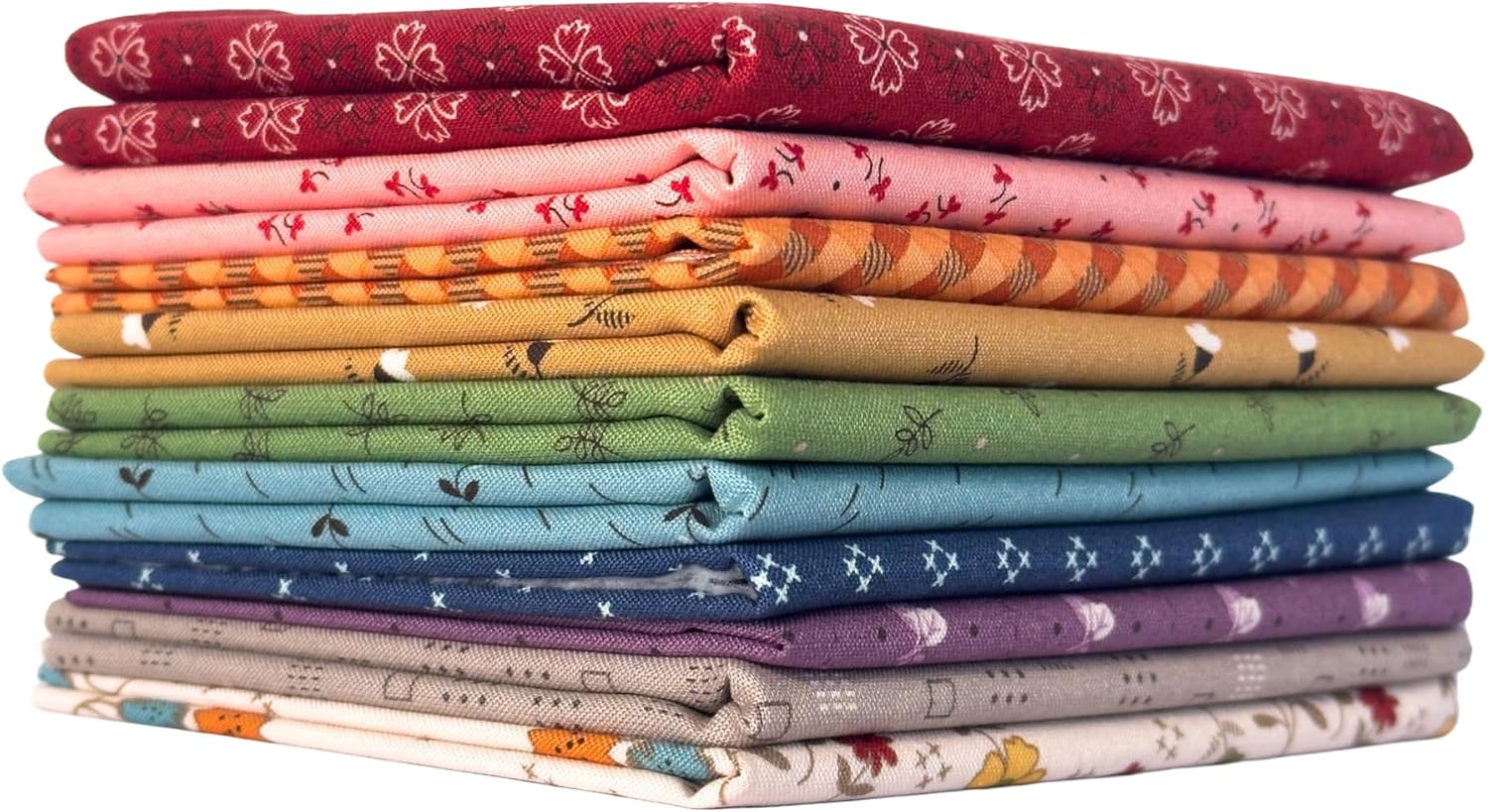 Autumn Fat Eighth Bundle (10 Pieces) by Lori Holt for Riley Blake (LH.Autumn.A.10FE)