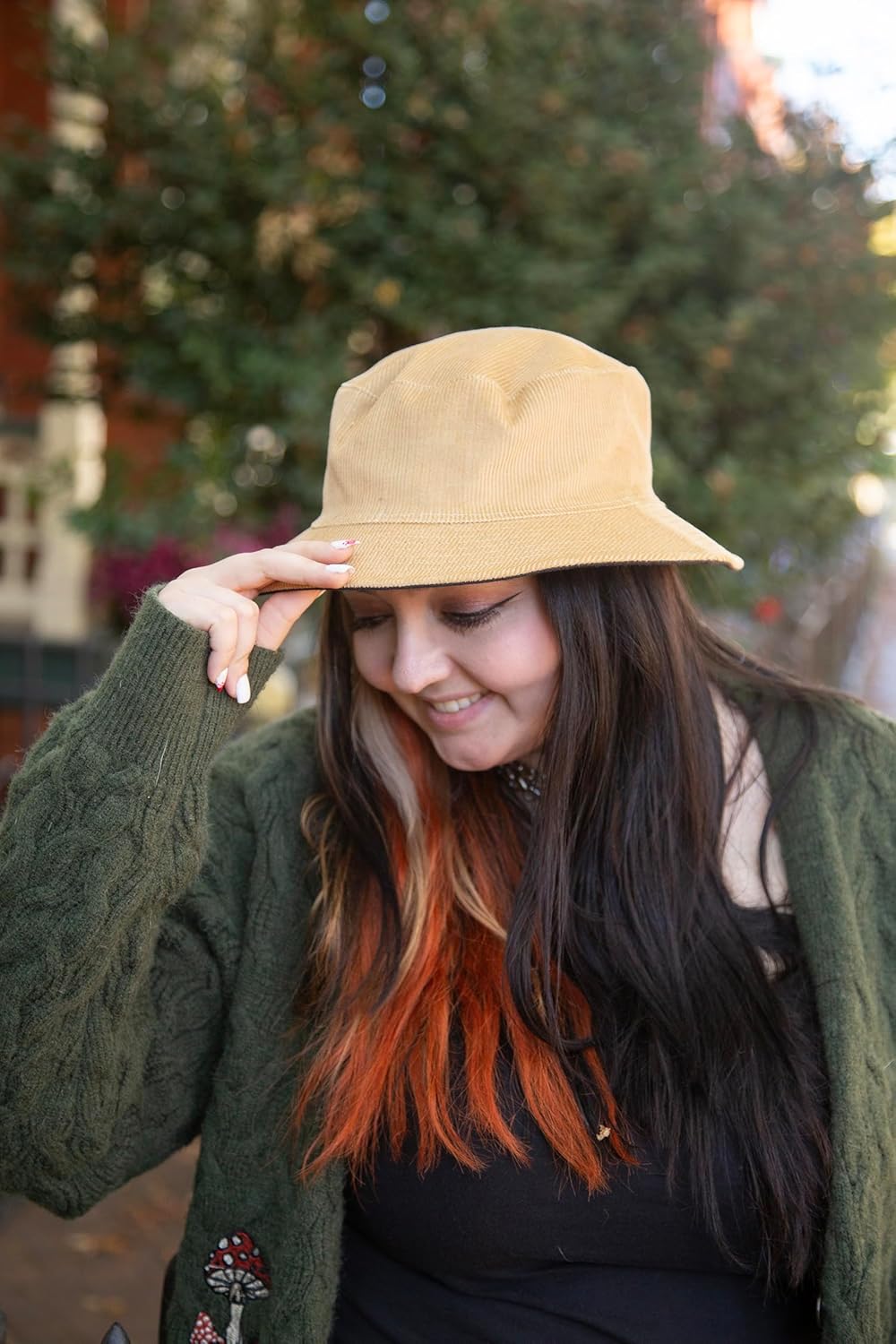 Fits Y'all Corduroy Bucket Hat: Lightweight, Packable, Vintage Streetwear Hat for Men, Women and Unisex - Image 5