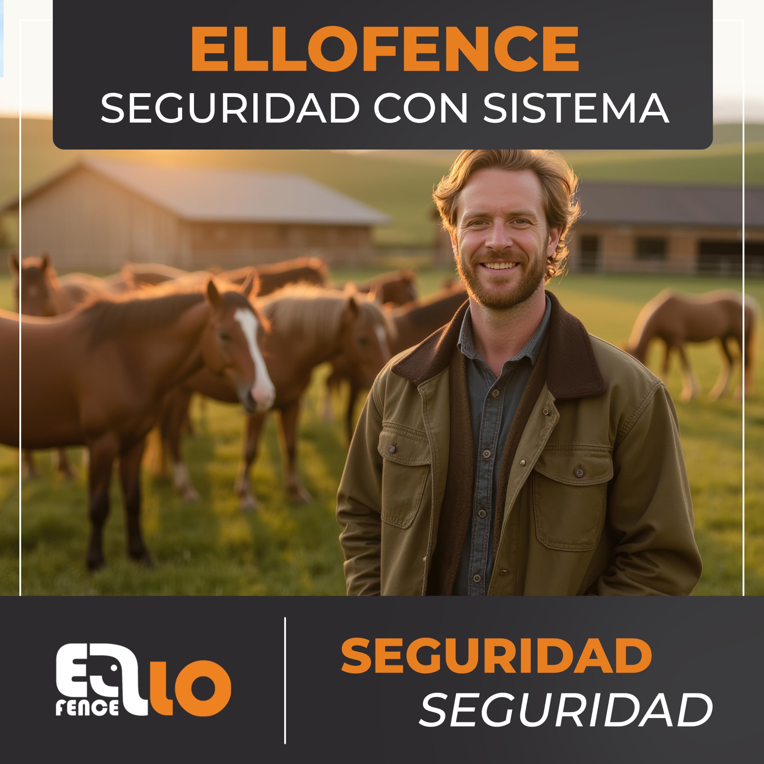 Kit inicio M pastor eléctrico con 100m hilo y 10 postes | Incluye 100m de hilo, 10 postes, aisladores de anillo y puesta a tierra para gatos y animales pequeños.