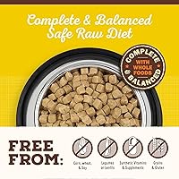 Vista 7 de Primal Comida para Perros Cachorro Liofilizada, Pronto Mini Nuggets; Sirva con Cuchara, Comida Completa y Equilibrada; También Use Como Tapa