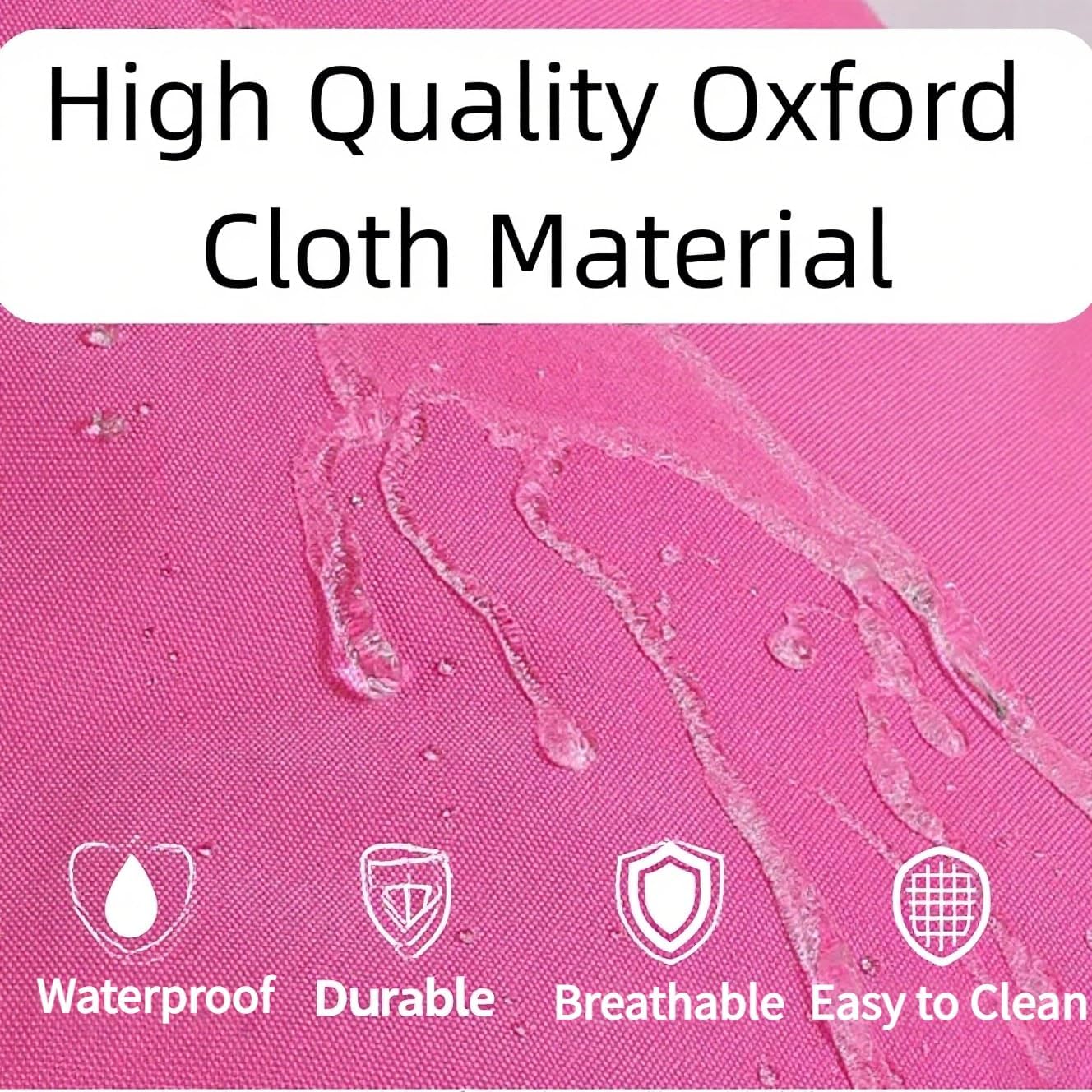 屋外用ビーンバッグカバー（中身なし）防水ビーンバッグチェアカバー ラウンジチェア 大人用 屋外屋内用 空ビーンバッグ(Red)